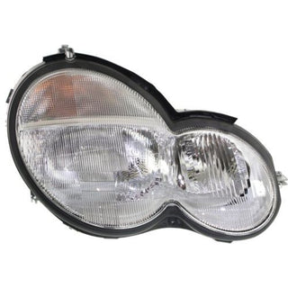 2002-2005 Mercedes-Benz C230 Head Light RH, Assembly, Halogen, Coupe - Classic 2 Current Fabrication