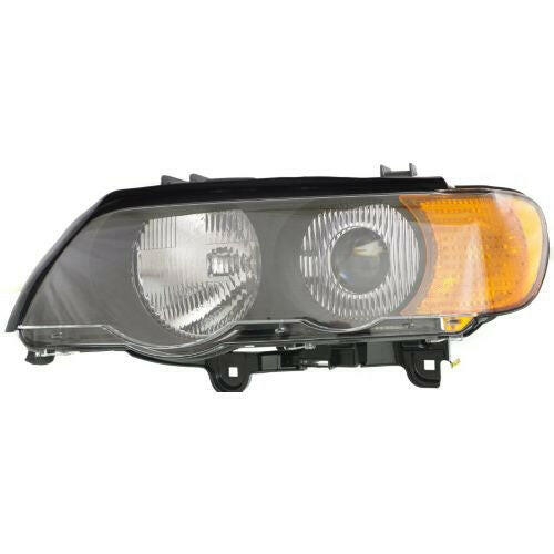 2000-2003 BMW X5 Head Light LH, Assembly, Hid, With Out Hid Control Unit.