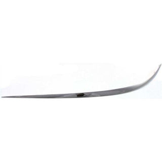 2003-2006 Mercedes Benz E55 AMG Front Bumper Molding LH, Plastic, Chrome.