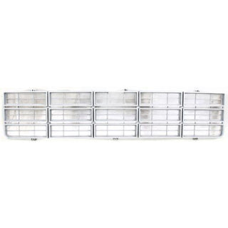1991-1994 Chevy Blazer Grille, Gloss Black - Classic 2 Current Fabrication