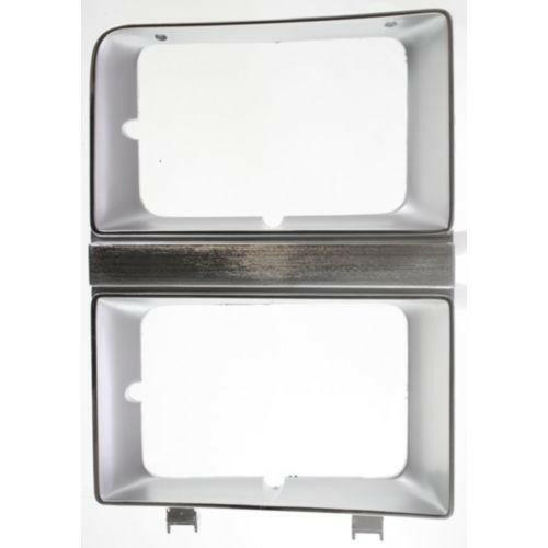 1981-1982 Chevy Suburban Headlight Door LH, W/ Dual Headlights.