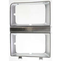 1981-1982 Chevy Suburban Headlight Door LH, W/ Dual Headlights.