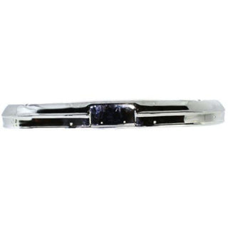 1975-1978 GMC C25 Suburban Front Bumper, Chrome, Without Molding Holes - Classic 2 Current Fabrication