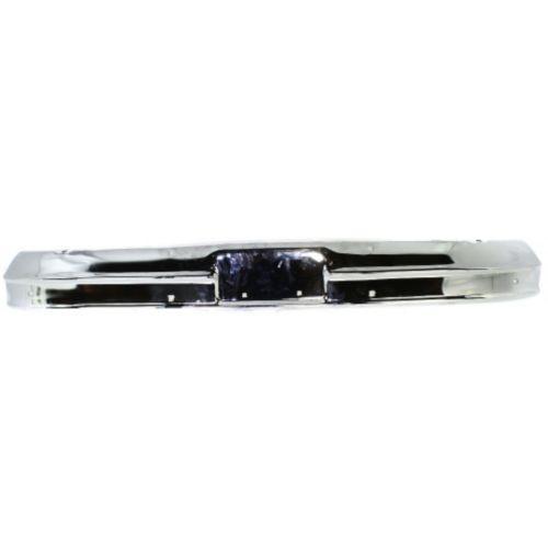 1975-1978 GMC K25 Suburban Front Bumper, Chrome, Without Molding Holes.