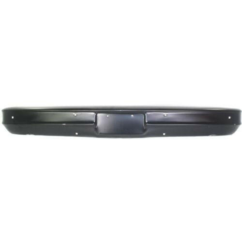 1975-1980 Chevy K5 Blazer Front Bumper, Black, Without Molding Holes.