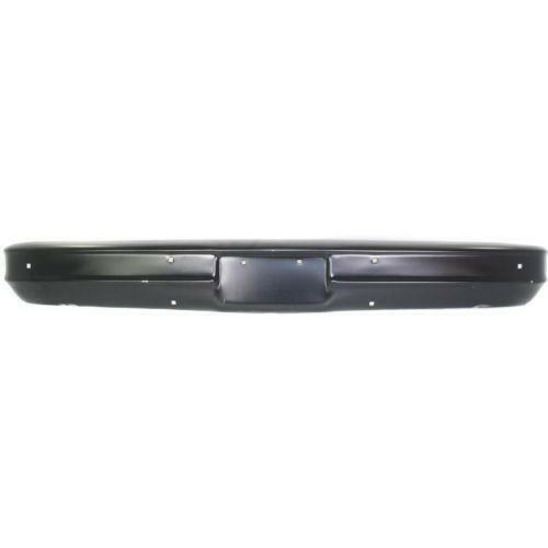 1975-1980 Chevy K20 Front Bumper, Black, Without Molding Holes.