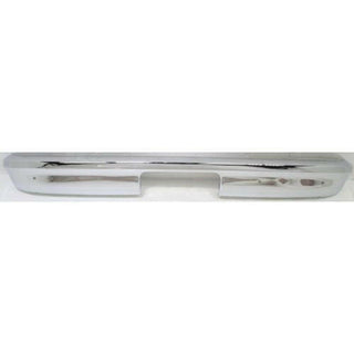 1979-1986 GMC C2500 Rear Bumper, Chrome, Stepside, Narrow Bed.