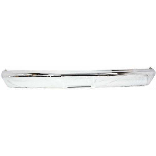 1983-1986 GMC K2500 Front Bumper, Chrome, Without Molding Holes - Classic 2 Current Fabrication
