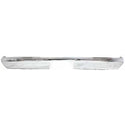 1981-1986 GMC C2500 Suburban Rear Bumper, Chrome, Without Molding Holes - Classic 2 Current Fabrication