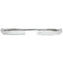 1981-1986 GMC C2500 Suburban Rear Bumper, Chrome, Without Molding Holes.