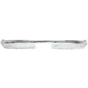 1987-1988 Chevy R20 Rear Bumper, Chrome, Without Molding Holes.