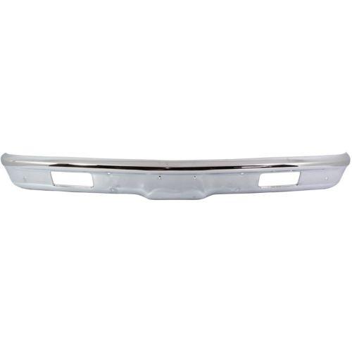 1971-1972 GMC Jimmy Front Bumper, Chrome, With Pads Holes - Classic 2 Current Fabrication