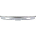 1971-1972 GMC K15/K1500 Suburban Front Bumper, Chrome, With Pads Holes.