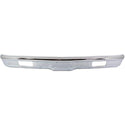 1971-1972 Chevy C10 Pickup Front Bumper, Chrome, With Pads Holes - Classic 2 Current Fabrication