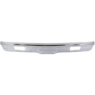 1971-1972 Chevy C20 Suburban Front Bumper, Chrome, With Pads Holes - Classic 2 Current Fabrication