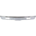1971-1972 Chevy C20 Suburban Front Bumper, Chrome, With Pads Holes.