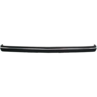 1991-1993 Chevy S-10 Front Bumper Molding, Plastic, Black.
