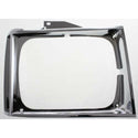 1982-1990 Chevy S-10 Headlight Door RH, Chrome.