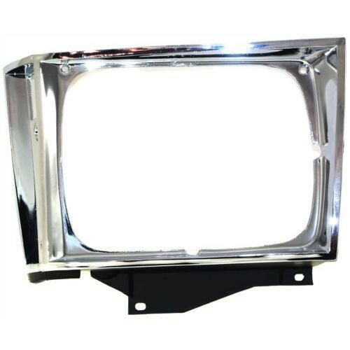 1982-1990 Chevy S-10 Headlight Door LH, Chrome.
