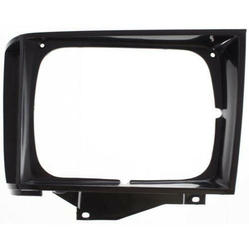 1982-1990 Chevy S-10 Headlight Door LH, Black.