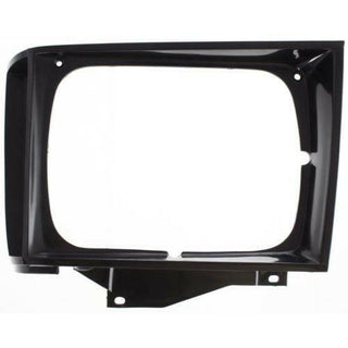 1982-1990 Chevy S-10 Headlight Door LH, Black.