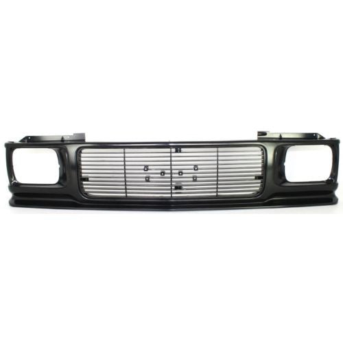 1992-1994 GMC Jimmy Grille, Textured Black - Classic 2 Current Fabrication