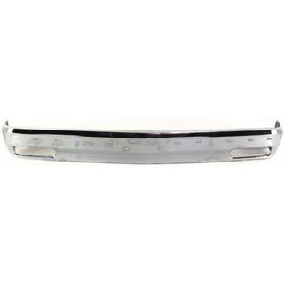 1982-1990 Chevy S10 Front Bumper, Chrome, With Molding Holes - Classic 2 Current Fabrication