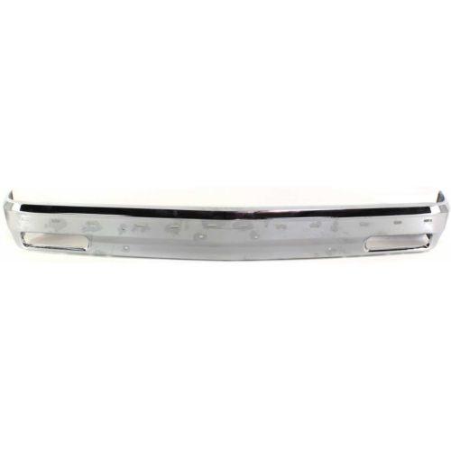 1982-1990 Chevy S10 Front Bumper, Chrome, With Molding Holes - Classic 2 Current Fabrication