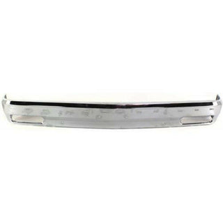 1982-1990 GMC S15 Front Bumper, Chrome, With Molding Holes.