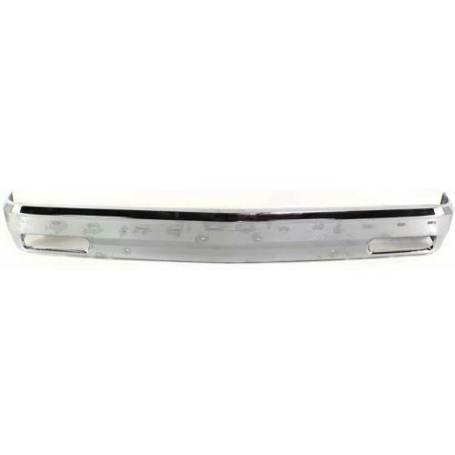 1983-1990 GMC S15 Jimmy Front Bumper, Chrome, With Molding Holes.
