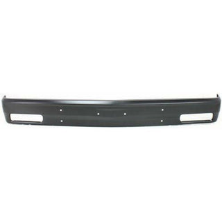 1983-1990 Chevy S-10 Blazer Front Bumper, w/o Molding & Fog Light Hole.