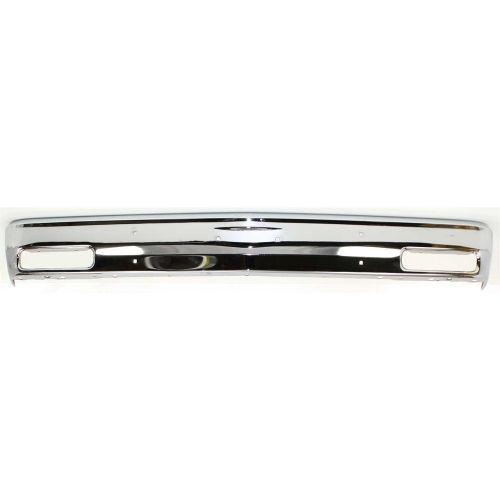 1982-1990 Chevy S10 Front Bumper, Chrome - Classic 2 Current Fabrication