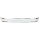 1991-1993 GMC Sonoma Front Bumper, Chrome, With Molding Holes - Classic 2 Current Fabrication