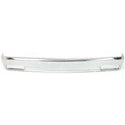1991-1993 GMC Sonoma Front Bumper, Chrome, With Molding Holes.