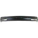 1991 GMC S15 Jimmy Front Bumper, Black, Without Molding Holes.