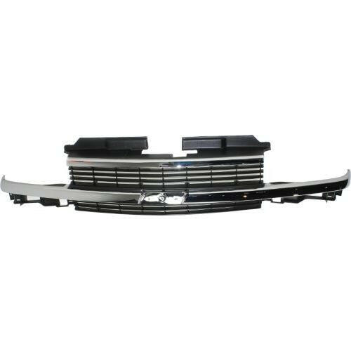1998-2005 Chevy Blazer Grille, Horizontal Bar Insert.