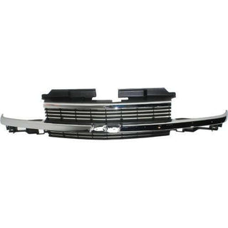 1998-2005 Chevy Blazer Grille, Horizontal Bar Insert.