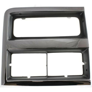 1989-1991 Chevy Suburban Headlight Door LH, Dual Head Lights.