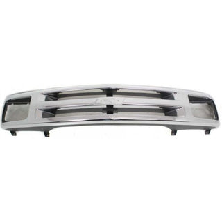 1994-1997 Chevy S-10 Pickup Grille Frame, argent - Classic 2 Current Fabrication