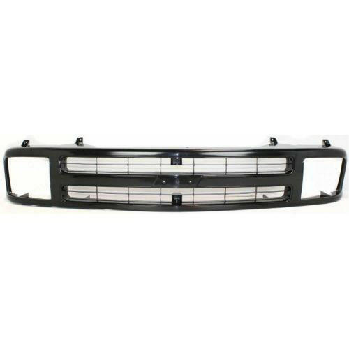 1994-1997 Chevy S-10 Pickup Grille, Black.