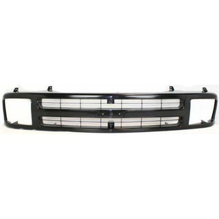 1995-1997 Chevy Blazer Grille, Black - Classic 2 Current Fabrication