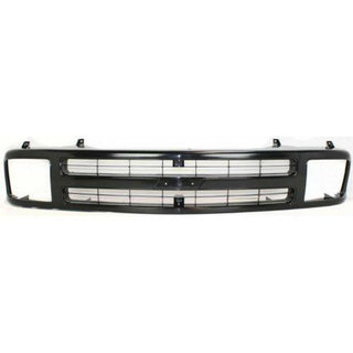 1995-1997 Chevy Blazer Grille, Black.