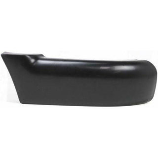 1994-1997 Chevy S-10 Front Bumper End RH, Primed, w/o Side Molding Hole.