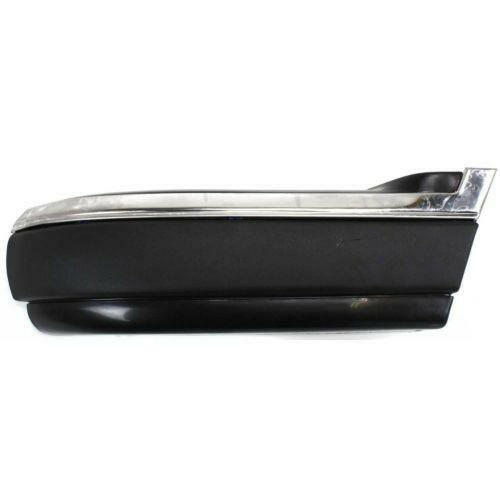 1995-1997 Chevy Blazer Front Bumper End LH, Primed, w/Side Molding Hole.