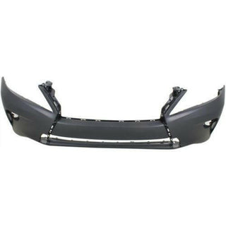 2013-2015 Lexus RX450H Front Bumper Cover, Primed, w/Out H/L Wshr Holes.