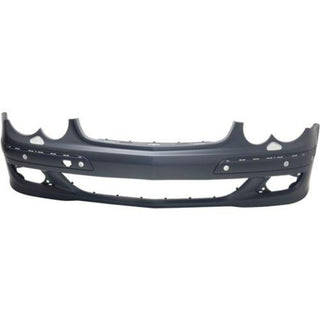 2006 Mercedes Benz CLK500 Front Bumper Cover, w/o Sport, w/Parktronic & HL Washers.