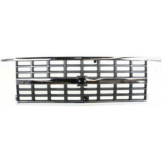 1992-1996 Chevy Van, Grille, Chrome Shell/gray Insert - Classic 2 Current Fabrication