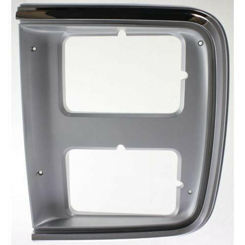 1985-1991 GMC Safari Headlight Door LH, With Dual Head Lights.