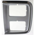 1985-1991 GMC Safari Headlight Door LH, With Dual Head Lights.