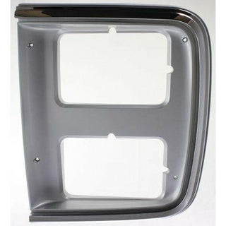 1985-1991 GMC Safari Headlight Door LH, With Dual Head Lights.